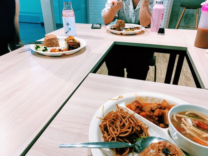 NexSeedのランチ