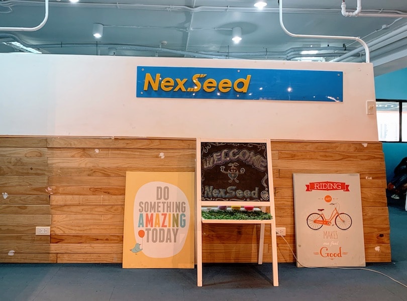 NexSeedの看板