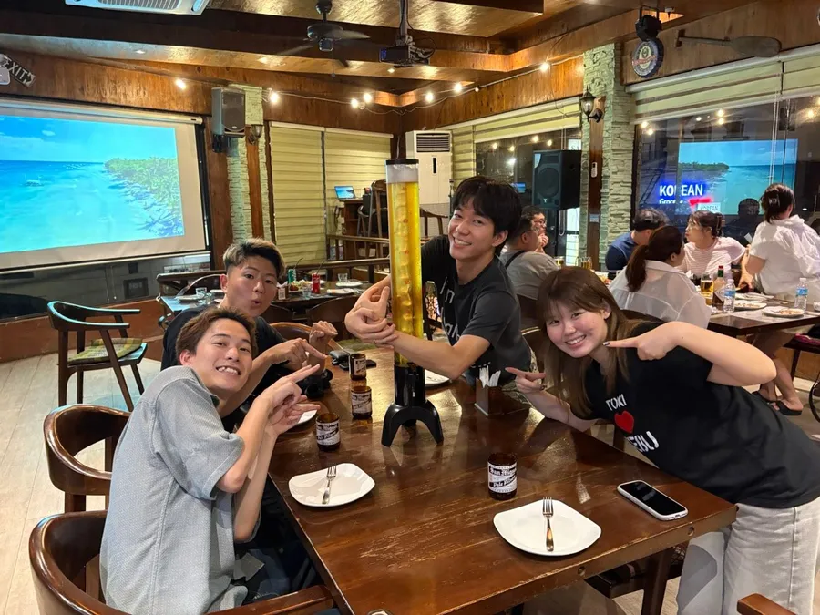 留学先で出会った友人との食事(PINES Main・Cebu Blue Ocean Academy体験談)