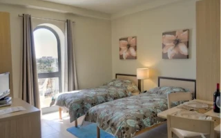 2人部屋(Malta University Language School/マルタ大学語学学校)