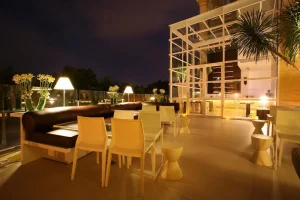 (Universe English/ユニバースイングリッシュ) Water Front Hotel テラス