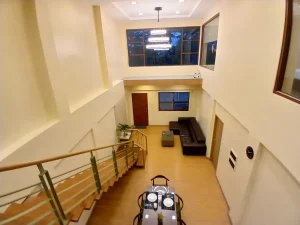 (A&J ECO Campus/エーアンドジェーエコキャンパス）2階からの様子