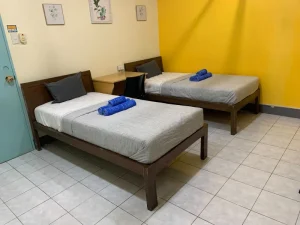 IMS Academy アイエムエスアカデミー 2人部屋 ベッドルーム横向き 2人部屋