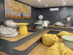GITC CEBU ジーアイティーシー セブキャンパス 学校施設 リラックスエリア