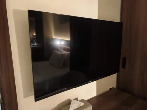 Winning English Academy ウィニングイングリッシュアカデミー 外部寮ホテルジョージ1人部屋スタンダードのテレビ