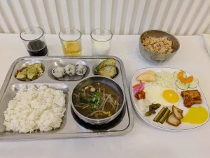 食事の一例・ワンプレート（SMEAG GLOBAL SCHOOL TARLAC／ターラック校）