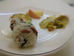 食事の一例・おにぎり（SMEAG GLOBAL SCHOOL TARLAC／ターラック校）