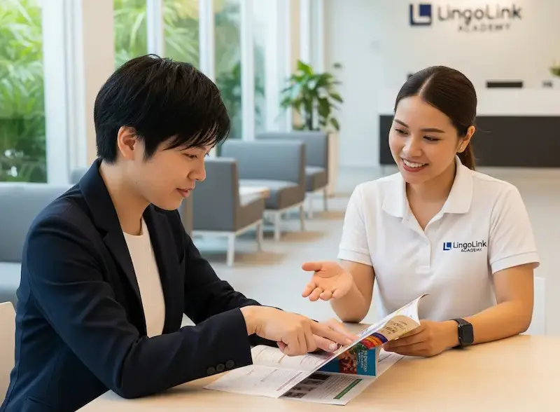 別の画像を作成して、社会人が留学生で