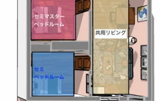 (API BECI City/アピベシシティー) 部屋構図