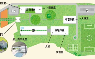 (ラプラプセブ国際大学/LCIC) 学校マップ