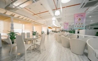 (QQ English IT Park/キューキューイングリッシュアイティパーク)食堂/フリースペース