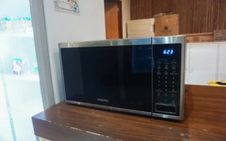 (QQ English IT Park/キューキューイングリッシュアイティパーク)電子レンジ