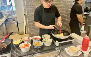 (Brilliant Cebu/ブリリアントセブ) 配膳風景(2)