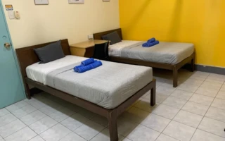 IMS Academy アイエムエスアカデミー 2人部屋 ベッドルーム横向き 2人部屋